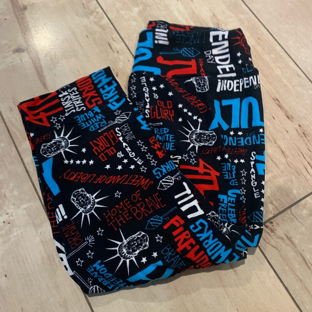 4th of July Lula Leggings